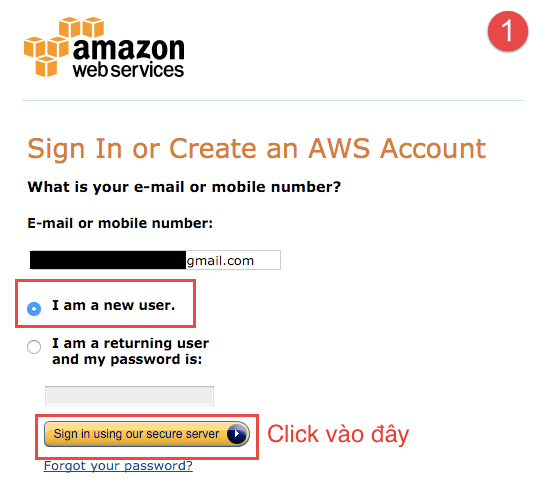 hướng dẫn đăng ký Amazon SES