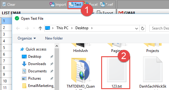 hướng dẫn lọc email chết với verify email iClick