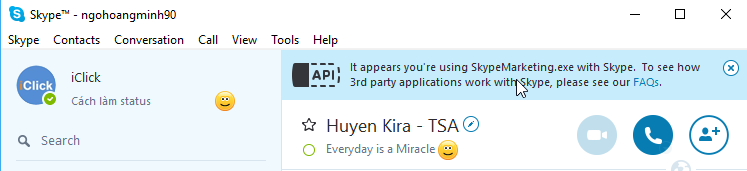 Hướng dẫn sử dụng phần mềm quảng cáo Skype marketing