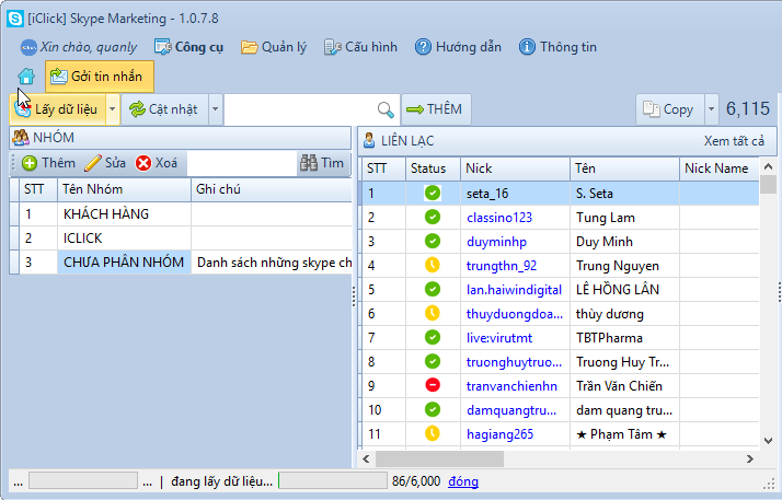 Hướng dẫn sử dụng phần mềm quảng cáo Skype marketing