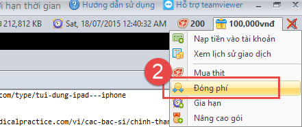 Hướng dẫn cào thẻ nạp vào iClick để đóng phí