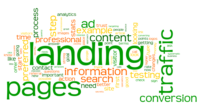 khái niệm landing page trong làm seo