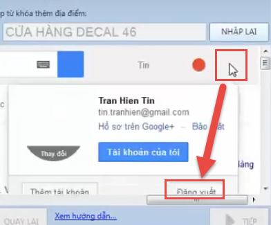 Không thêm được từ khóa seo địa điểm iClick