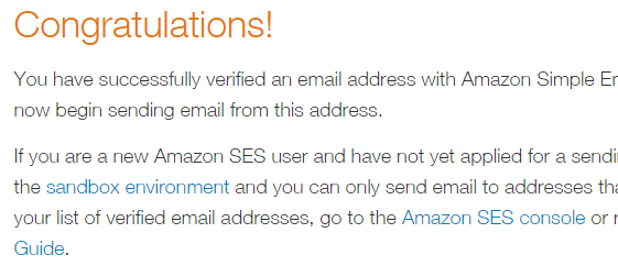 Kiểm tra tài khoản Amazon SES đã mở limit