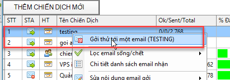 Kết nối với Amazon SES để gởi email