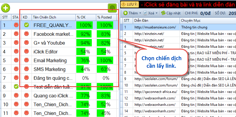 Lấy link bài đăng trên diễn đàn của Post Forum