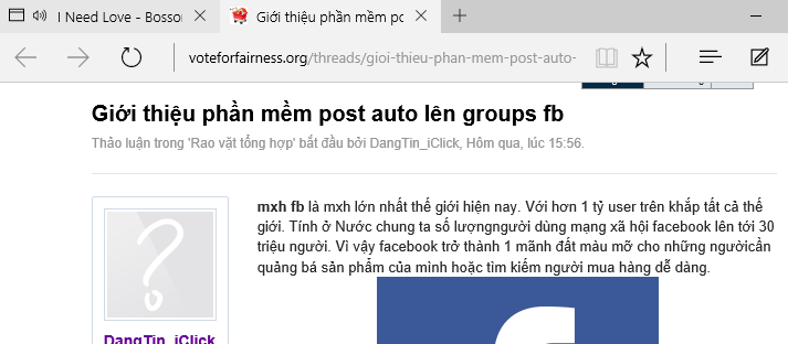 Lấy link bài đăng trên diễn đàn của Post Forum