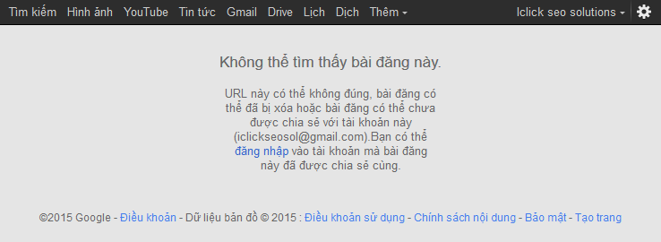 Lọc link gplus