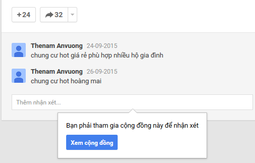Lọc link gplus