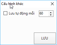 Lưu tự động khi đang soạn bài viết