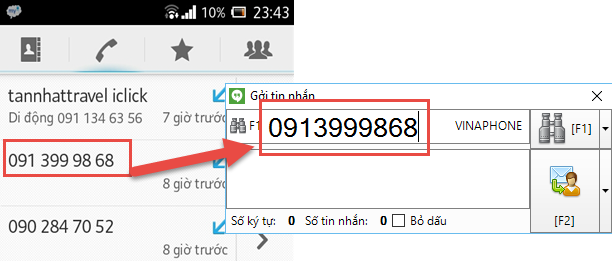 Nâng cấp phần mềm gởi tin nhắn marketing iClick 1.0.7.8