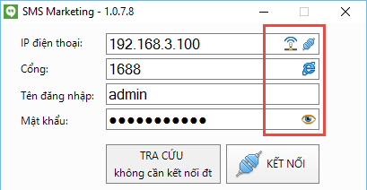 Nâng cấp phần mềm gởi tin nhắn marketing iClick 1.0.7.8