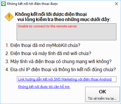 Nâng cấp phần mềm gởi tin nhắn marketing iClick 1.0.7.8