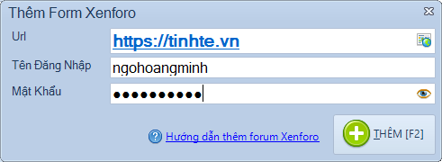 Nâng cấp phần mềm post forum iclick 1.0.7.9