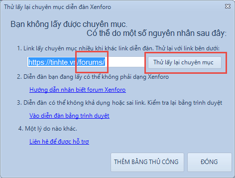Nâng cấp phần mềm post forum iclick 1.0.7.9
