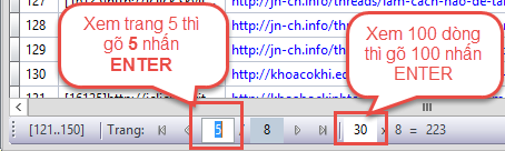 Phân trang, paging tài nguyên seo iClick