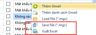 Phần mềm check hoàng loạt gmail sống chết bằng cách đăng nhập Multi-Gmail Checker