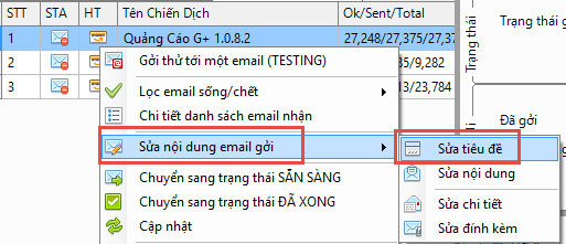 Phần mềm gởi email quảng cáo iClick