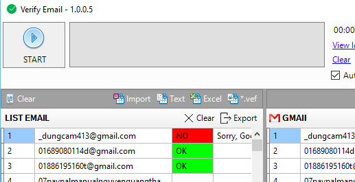 Phần mềm quảng cáo email marketing iClick phiên bản 1.0.8.0
