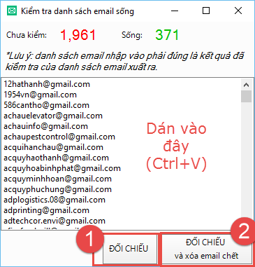 Phần mềm quảng cáo email marketing iClick phiên bản 1.0.8.0