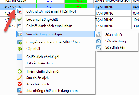Phần mềm quảng cáo email marketing iClick phiên bản 1.0.8.0