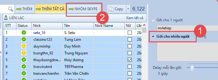 Phần mềm quảng cáo skype iclick phiên bản 1.0.7.8