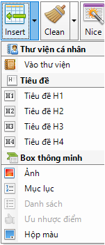 Phần mềm soạn thảo HTML iClick Editor