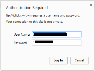 Cài đặt tài khoản FTP để upload ảnh bằng iClick Editor
