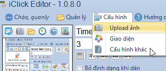 Phần mềm soạn thảo HTML iClick Editor