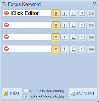 Phần mềm soạn thảo HTML iClick Editor