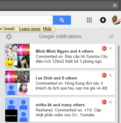 phần mềm tự động tương tác Google Plus iClick