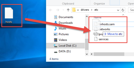 Server iClick không vào được