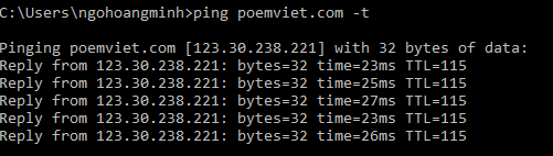 Server iClick không vào được