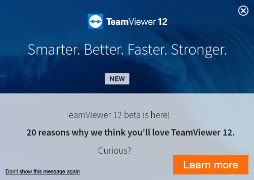 Teamviewer đã có bản 12