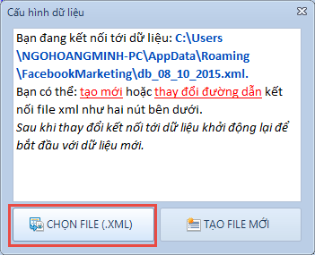 Update phiên bản mới làm sao lấy lại dữ liệu cũ facebook marketing