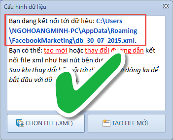 Update phiên bản mới làm sao lấy lại dữ liệu cũ facebook marketing