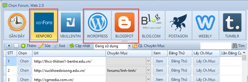 update phần mềm đăng tin diễn đàn post forum iclick