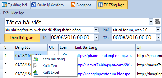 update phần mềm đăng tin diễn đàn post forum iclick