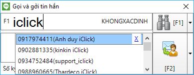 Update phần mềm gửi sms quảng cáo SMS Marketing iClick