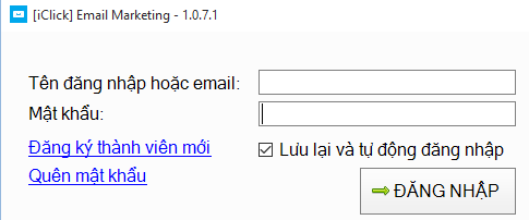 Vá lỗi Email Marketing và Click Keyword 1.0.7.0