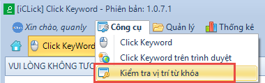 Vá lỗi Email Marketing và Click Keyword 1.0.7.0