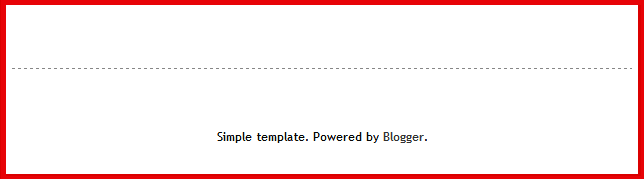 Xóa dòng bản quyền ở Footer Blogspot