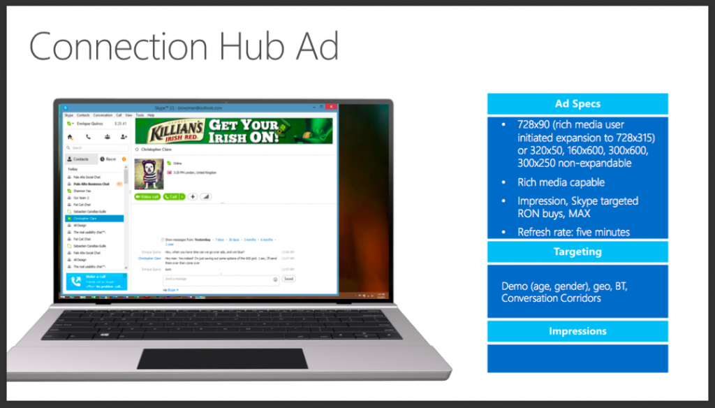Marketing online với skype