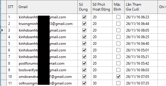 Thêm gmail như thế nào vào iClick