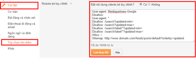 Cách tối ưu seo blogspot