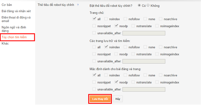 Cách tối ưu seo blogspot