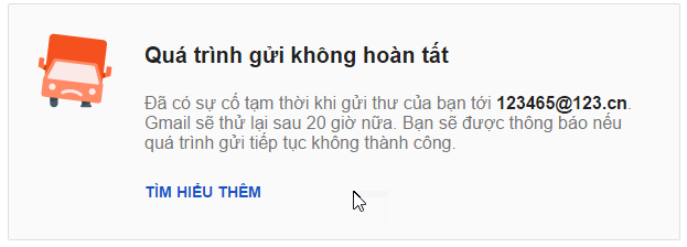 Tổng hợp các lỗi khi Gmail trả về khi bạn gửi email marketing