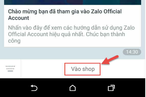 Tạo tài khoản Zalo Official Account