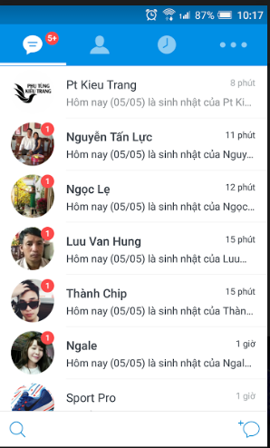 Tắt thông báo sinh nhật bạn bè trong zalo