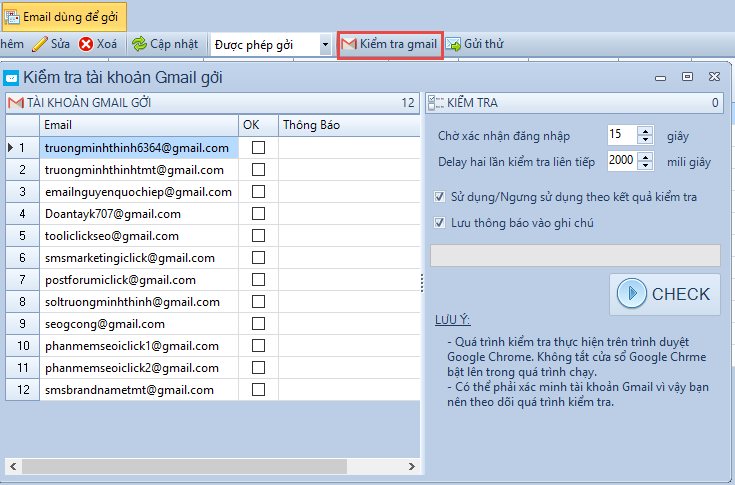 Update phan mem gui email quang cao iClick